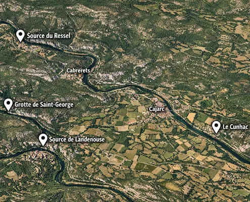 Höhlentauchen in Frankreich - 4 Höhlen im Lot